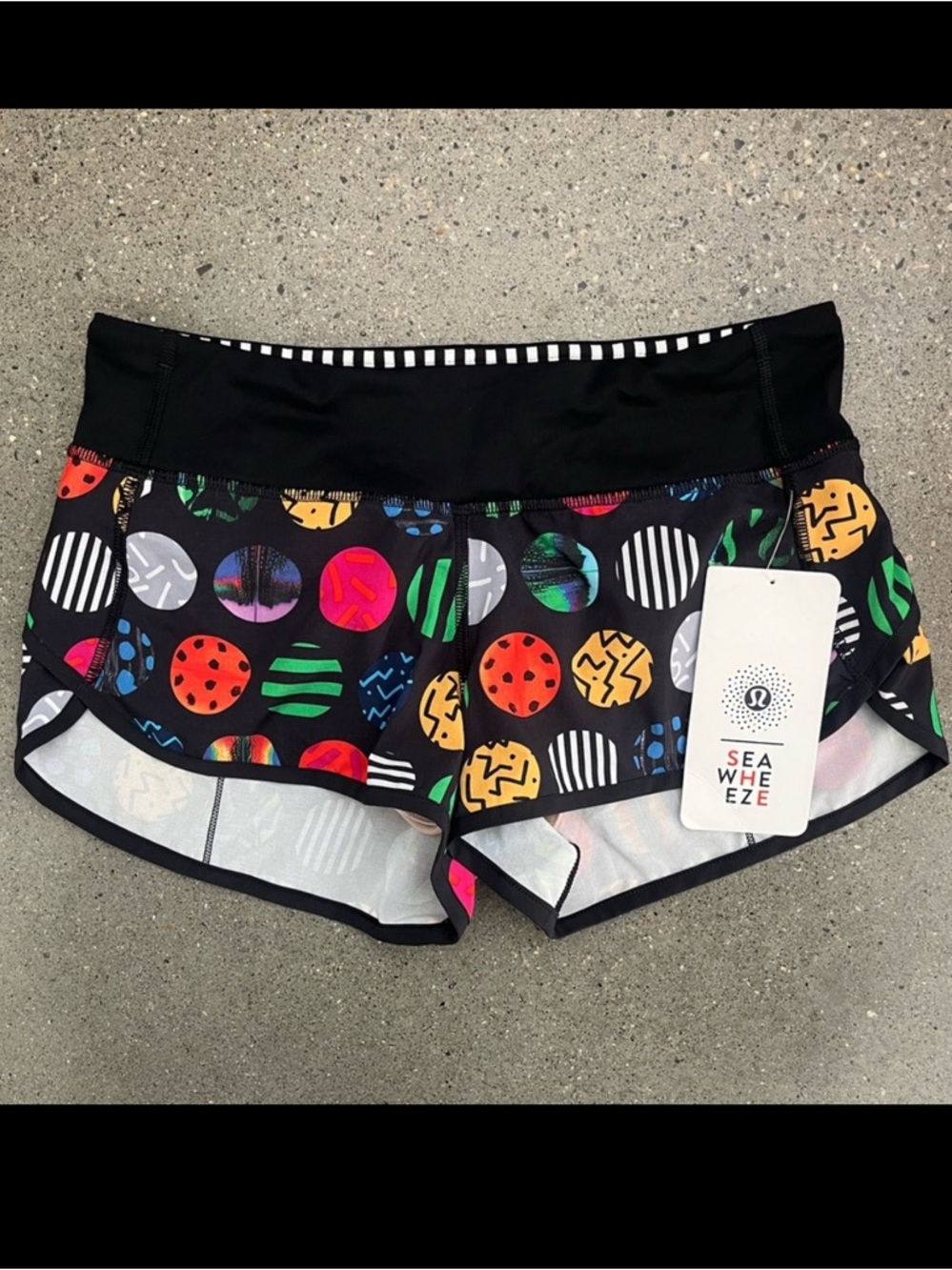 NWT Lululemon Seawheeze Special Edition Run Speed Short